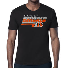 Cincinnati Bengals Starter Logo Push Graphic T-Shirt Black