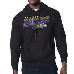 Baltimore Ravens Starter Logo Push Graphic Hoodie Black