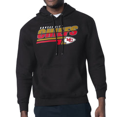Kansas City Chiefs Starter Logo Push Graphic Hoodie Black
