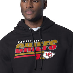 Kansas City Chiefs Starter Logo Push Graphic Hoodie Black