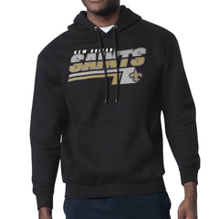 New Orleans Saints Starter Logo Push Graphic Hoodie Black