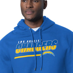 Los Angeles Chargers Starter Logo Push Graphic Hoodie Royal