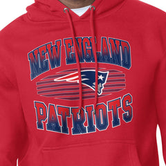 New England Patriots Starter Team Grit Graphic Hoodie Red