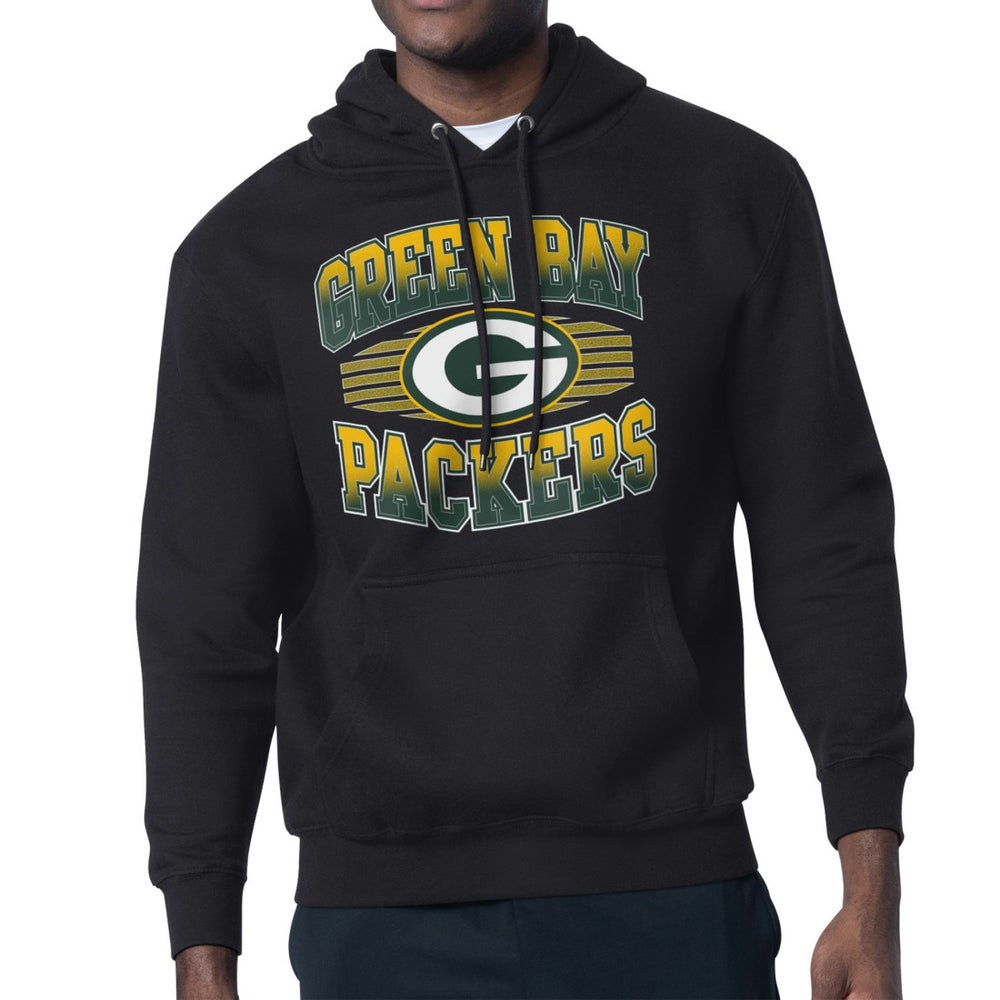 Green Bay Packers Starter Team Grit Graphic Hoodie Black