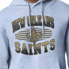 New Orleans Saints Starter Team Grit Graphic Hoodie Heather Gray