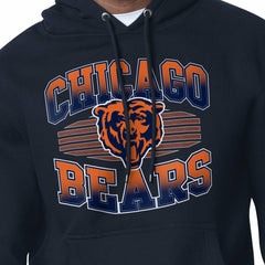 Chicago Bears Starter Team Grit Graphic Hoodie Navy