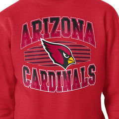 Arizona Cardinals Starter Team Grit Graphic Fleece Pullover Sweatshirt Cardinal
