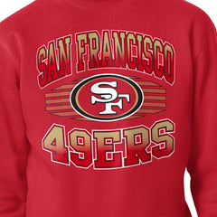 San Francisco 49ers Starter Team Grit Graphic Fleece Pullover Sweatshirt Scarlet
