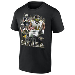 Alvin Kamara New Orleans Saints Notorious Graphic T-Shirt Black