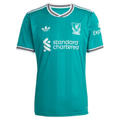 Virgil van Dijk Liverpool 2025/26 Third Replica Player Jersey Green - Adidas for sale