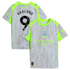 Manchester City Youth 2025/26 Third Replica Jersey Green/Neon Green - Puma sale