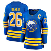 Rasmus Dahlin Buffalo Sabres Fanatics Women's Home Captain Patch Breakaway Jersey - Royal - NHL 203352129
