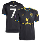 Mason Mount Manchester United 2025/26 Third Player Jersey Black - Adidas