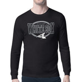 Chicago White Sox Starter Team Track Graphic Long Sleeve T-Shirt - Black - MLB on Sale