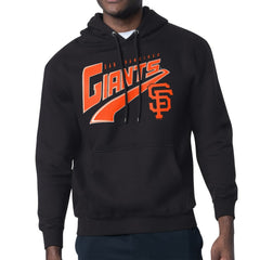 San Francisco Giants Starter Modern Tailsweep Fleece Tri-Blend Pullover Hoodie - Black - MLB Sale