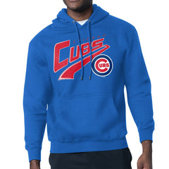 Chicago Cubs Starter Modern Tailsweep Fleece Tri-Blend Pullover Hoodie - Royal - MLB Online