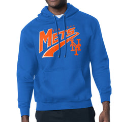 New York Mets Starter Modern Tailsweep Fleece Tri-Blend Pullover Hoodie - Royal - MLB Online