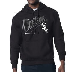 Chicago White Sox Starter Modern Tailsweep Fleece Tri-Blend Pullover Hoodie - Black - MLB Online