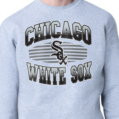 Chicago White Sox Starter Team Grit Graphic Fleece Pullover Sweatshirt - Heather Gray - MLB Lifestyle