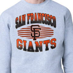 San Francisco Giants Starter Team Grit Graphic Fleece Pullover Sweatshirt - Heather Gray - MLB on Sale