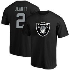 Fanatics Ashton Jeanty Las Vegas Raiders Big & Tall Player Name & Number T-Shirt Black