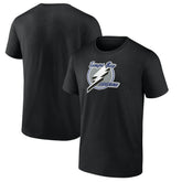 Tampa Bay Lightning Primary Logo T-Shirt - Black - NHL 203353769