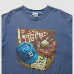 Detroit Tigers 2000s T-Shirt - Blue - Vintage - Fanatics Lifestyle