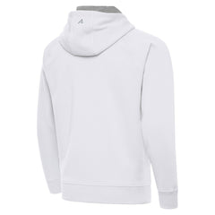 Boston Bruins Antigua Victory Full-Zip Hoodie - White - NHL 203361786