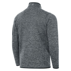 Boston Bruins Antigua Fortune Quarter-Zip Pullover Jacket - Heather Black - NHL 203361790
