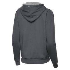 St. Louis Blues Antigua Women's Victory Pullover Hoodie - Charcoal - NHL 203361856