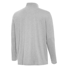 St. Louis Blues Antigua Hunk Lightweight Quarter-Zip Pullover - Heather Gray - NHL 203361879