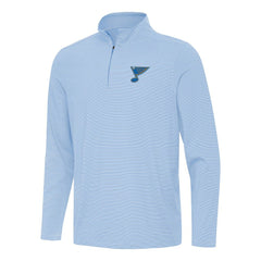 St. Louis Blues Antigua Twine Quarter-Zip Pullover - Blue - NHL 203362159