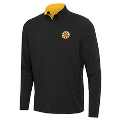Boston Bruins Antigua Content Quarter-Zip Jacket - Black - NHL 203362163