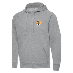 Boston Bruins Antigua Victory Full-Zip Hoodie - Heather Gray - NHL 203362187