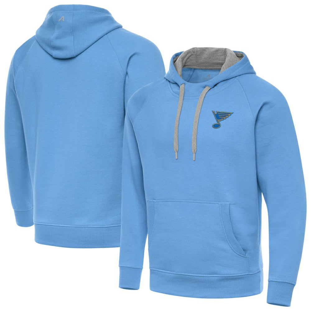 St. Louis Blues Antigua Victory Pullover Hoodie - Blue - NHL 203362214