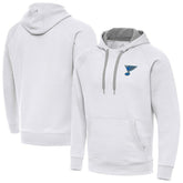 St. Louis Blues Antigua Victory Pullover Hoodie - White - NHL 203362222