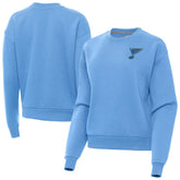 St. Louis Blues Antigua Women's Victory Pullover Sweatshirt - Blue - NHL 203362230