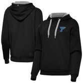 St. Louis Blues Antigua Women's Victory Pullover Hoodie - Black - NHL 203362248