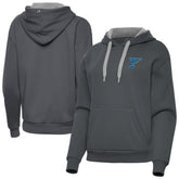 St. Louis Blues Antigua Women's Victory Pullover Hoodie - Charcoal - NHL 203362249
