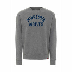 Minnesota Timberwolves Sportiqe Unisex Genuine Issue Collection Biltmore Sweatshirt Gray