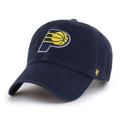 Indiana Pacers '47 Core Logo Clean Up Adjustable Hat Navy | 47 brand discount