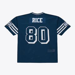 Mitchell & Ness Jerry Rice San Francisco 49ers x Levi's Unisex Legacy Jersey Navy