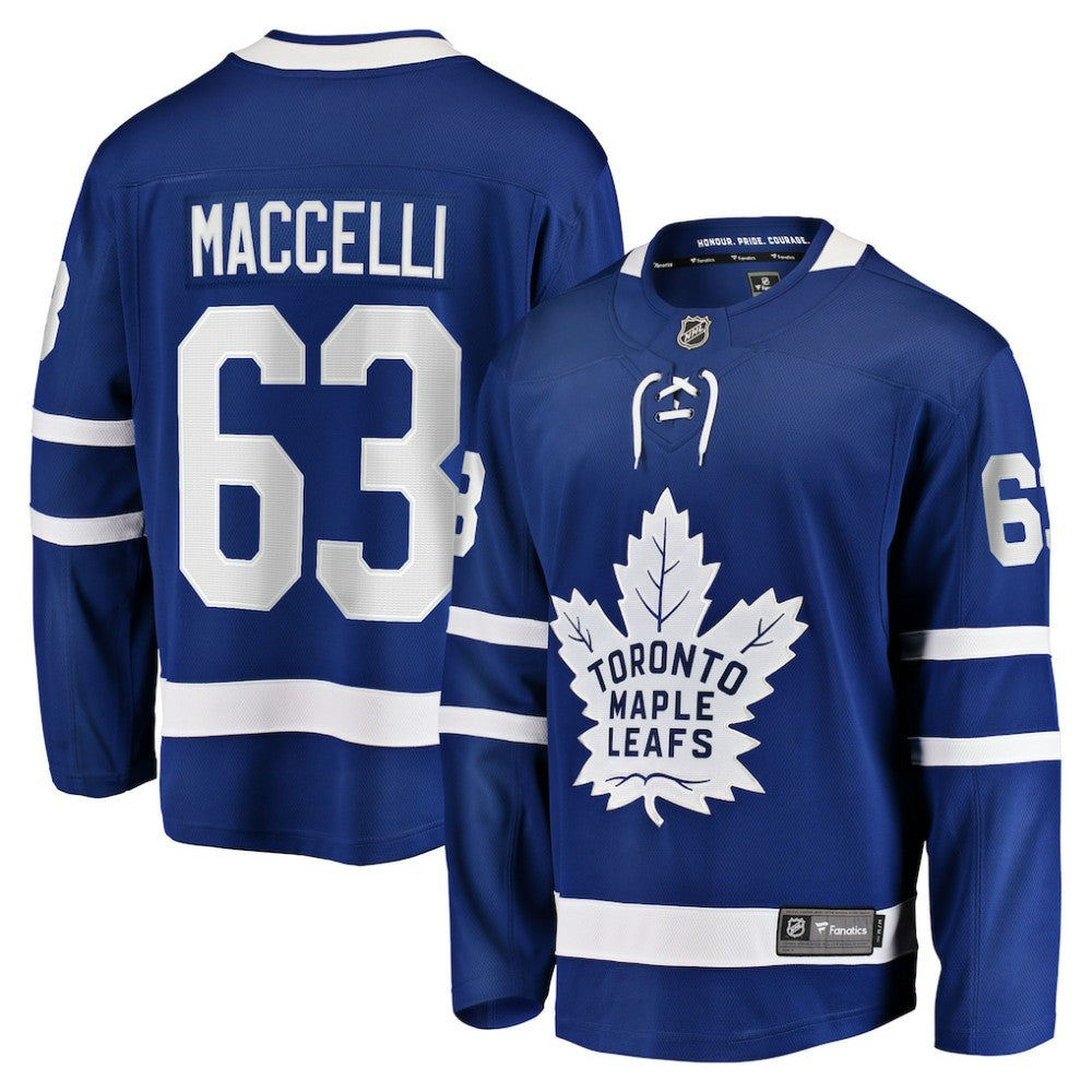 Matias Maccelli Toronto Maple Leafs Fanatics Home Breakaway Jersey - Blue - NHL 203363996