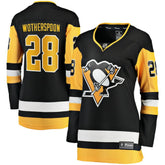Parker Wotherspoon Pittsburgh Penguins Fanatics Women's Home Breakaway Jersey - Black - NHL 203363999