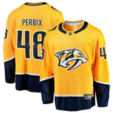 Nick Perbix Nashville Predators Fanatics Home Breakaway Jersey - Gold - NHL 203364002