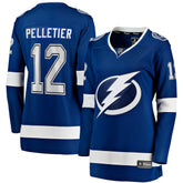 Jakob Pelletier Tampa Bay Lightning Fanatics Women's Home Breakaway Jersey - Blue - NHL 203364013