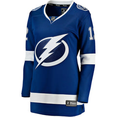 Jakob Pelletier Tampa Bay Lightning Fanatics Women's Home Breakaway Jersey - Blue - NHL 203364013