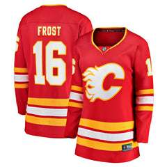 Morgan Frost Calgary Flames Fanatics Women's Home Breakaway Jersey - Red - NHL 203364019