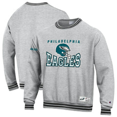 Philadelphia Eagles Champion Reverse Weave Fleece Sweatshirt Heather Gray
