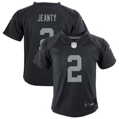 Nike Ashton Jeanty Las Vegas Raiders Preschool Team Player Game Jersey Black